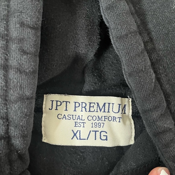 Black College Hoodie - Picture 3 of 3